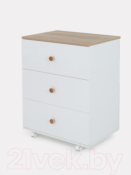 Изображение товара Комод пеленальный Rant Elsa / 122 (Cloud White, 60см)