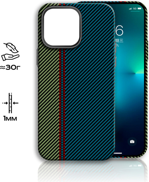 Изображение товара Чехол-накладка Luxo Пути сошлись J219 для Apple iPhone 14 Pro Max (изумрудный/болотный)