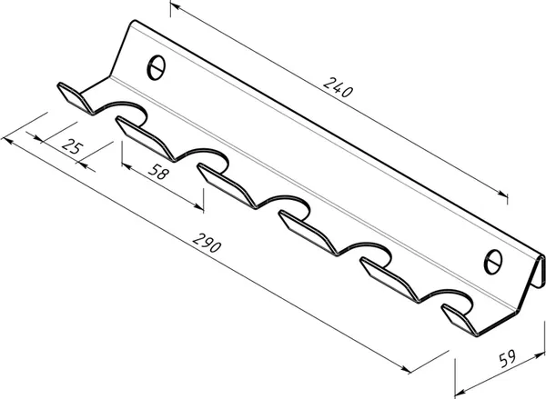 Изображение товара Держатель для садового инвентаря Rexant 38-0647