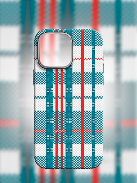 Изображение товара Чехол-накладка Luxo Самоирония Lf-3 для Apple iPhone 15 Pro Max (бирюзовый/красный, светящийся)