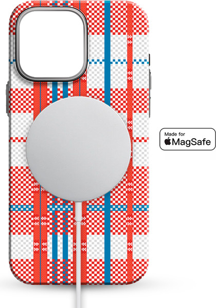 Изображение товара Чехол-накладка Luxo Самоирония Lf-4 для Apple iPhone 14 Pro Max (красный/синий, светящийся)