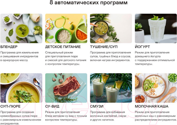 Изображение товара Блендер стационарный Garlyn SM-3000