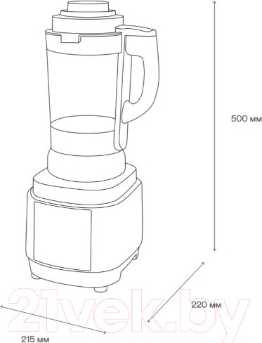 Изображение товара Блендер стационарный Garlyn SM-3000