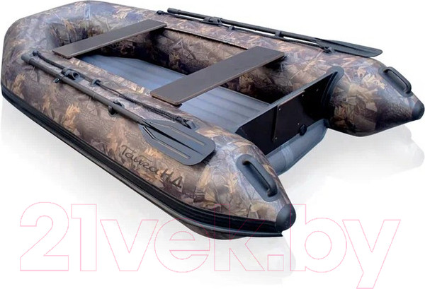 Изображение товара Надувная лодка Leader Boats Моторная килевая Тайга НД-270 / 4382022 (камуфляж)