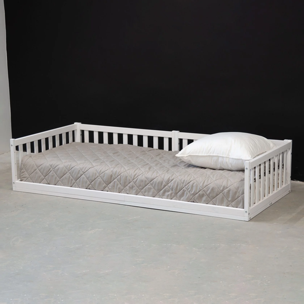 Изображение товара Односпальная кровать детская Dipriz Bufalina 90x200 / Д.80050.1 (белый воск)