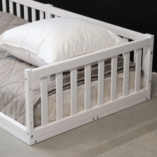 Изображение товара Односпальная кровать детская Dipriz Bufalina 90x200 / Д.80050.1 (белый воск)
