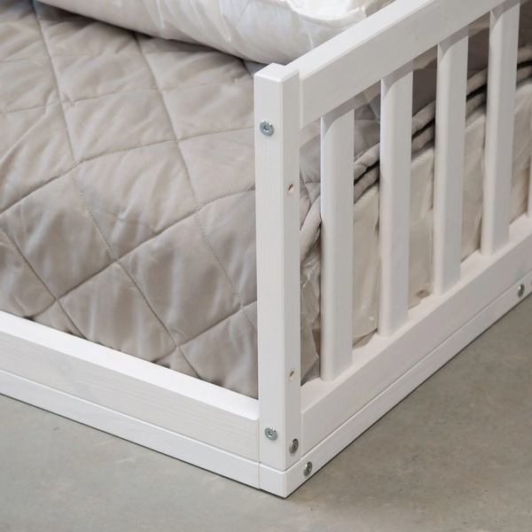 Изображение товара Односпальная кровать детская Dipriz Bufalina 90x200 / Д.80050.1 (белый воск)