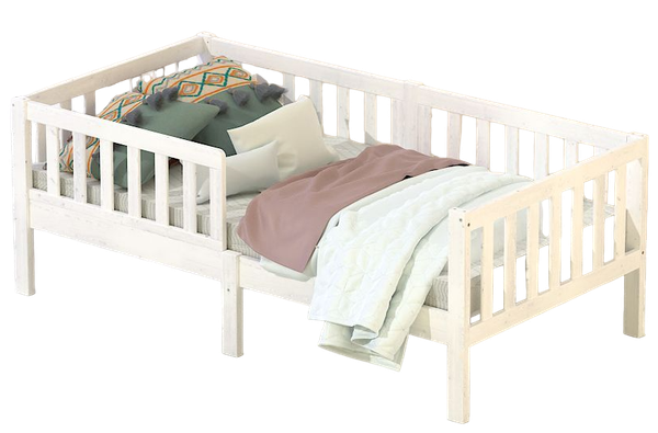 Изображение товара Кровать-тахта детская Dipriz Фиона 80x160 / Д.7552.1 (белый)