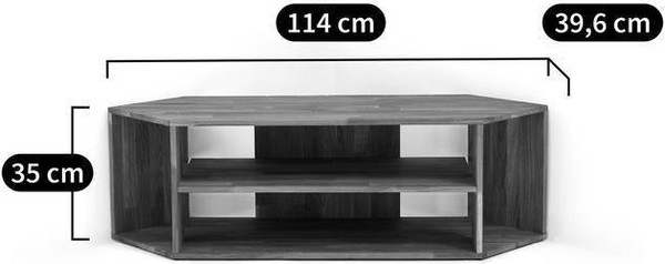 Изображение товара Тумба Dipriz Эдгар / Д.50158 (черный дуб)