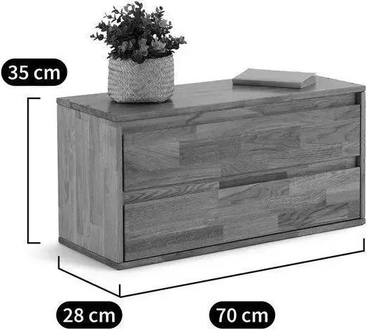 Изображение товара Комод Dipriz Эдгар / Д.20031.2 (черный дуб)