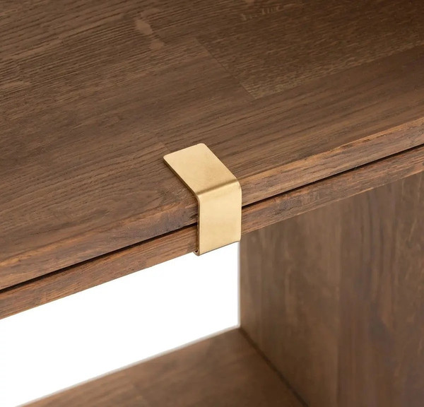 Изображение товара Полка Dipriz Эдгар / Д.90013.1 (темный дуб)