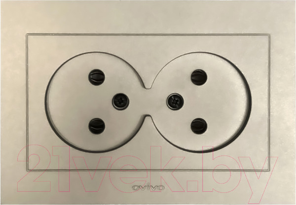 Изображение товара Розетка Ovivo Grano 400-130300-908 (антрацит)
