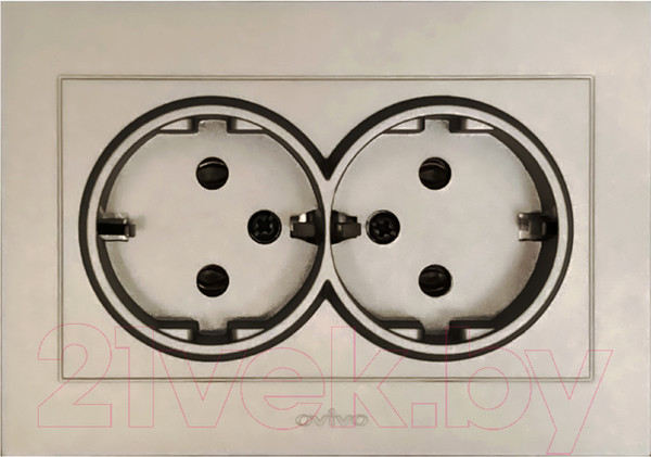 Изображение товара Розетка Ovivo Grano 400-130300-907 (антрацит)