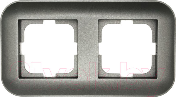 Изображение товара Рамка для выключателей и розеток Ovivo Loft 404-110011-226 (дымчатый)