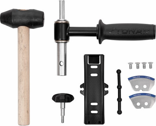 Изображение товара Шнек под шуруповерт Тонар Altay Energy 130R + Адаптер АШ20ПС + Молоточек / T-SAE130R-ASH20