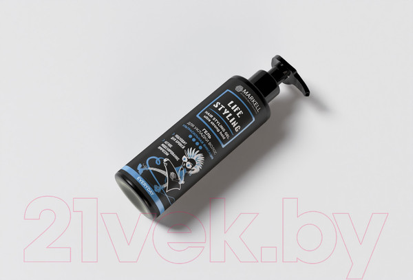 Изображение товара Гель для укладки волос Markell Professional ультрасильная фиксация (195мл)