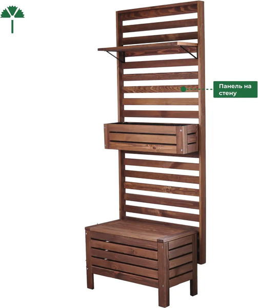 Изображение товара Элемент системы хранения Dipriz Д.3555.2 (венге)