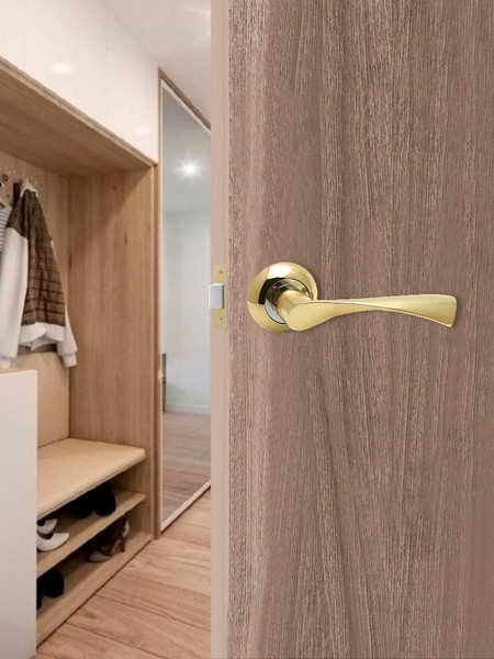 Изображение товара Ручка дверная Trodos 11 серия 08 (золото)