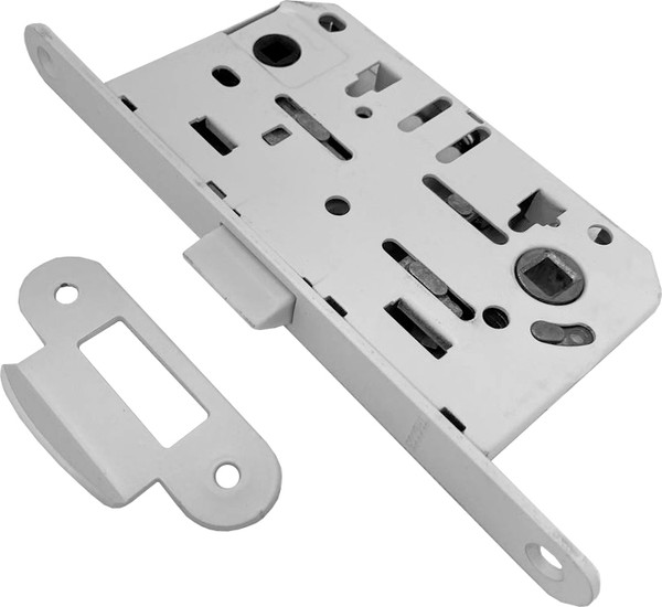 Изображение товара Защелка врезная с фиксацией Trodos SD600WC (белый матовый)