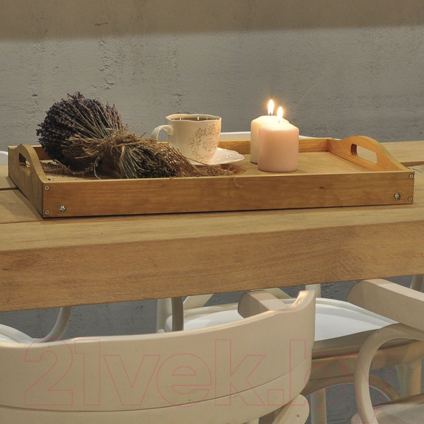 Изображение товара Поднос-столик Dipriz 52.5x32x24 / Д.7602.2 (бейц отто)