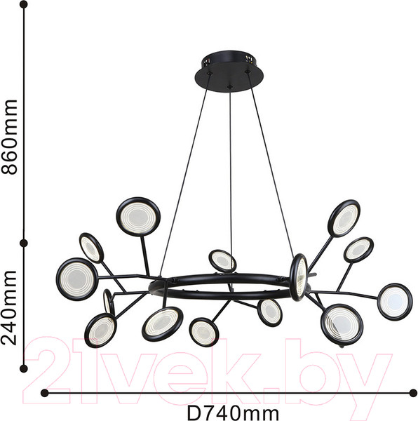 Изображение товара Люстра F-Promo 4252-15P