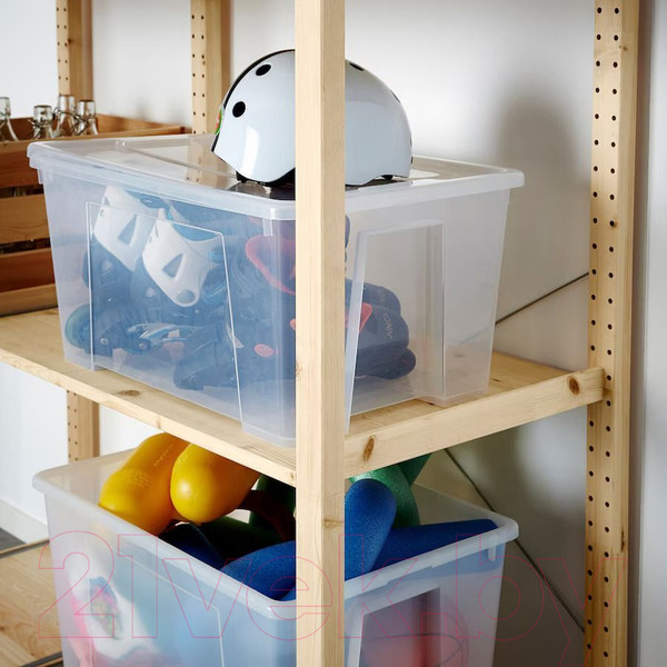 Изображение товара Стойка для стеллажа Dipriz Ивар 1790 / Д.7584 (сосна, без отделки)