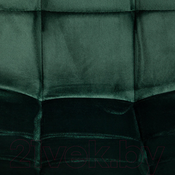 Изображение товара Стул Tetchair Chilly велюр/металл (темно-зеленый/черный)