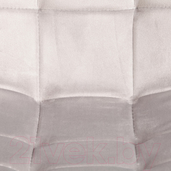 Изображение товара Стул Tetchair Chilly велюр/металл (светло-серый/черный)