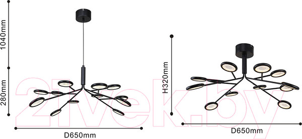 Изображение товара Люстра F-Promo 4252-12P