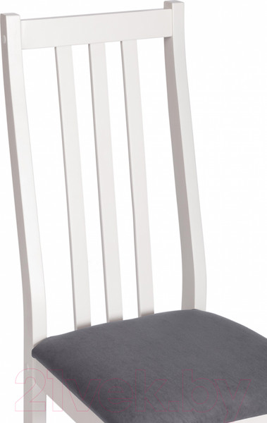 Изображение товара Стул Tetchair Crossman (березовый шпон/велюр темно-серый)