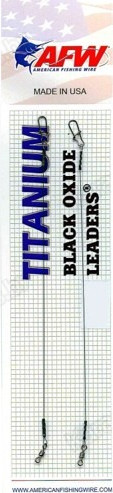 Изображение товара Набор поводков рыболовных AFW Титановый AFW 6.8кг 20см (2шт)