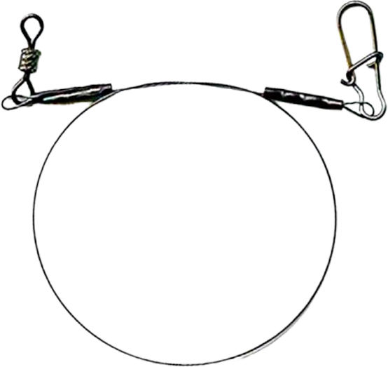 Изображение товара Поводок рыболовный AFW Титановый AFW 9.1кг 20см (2шт)