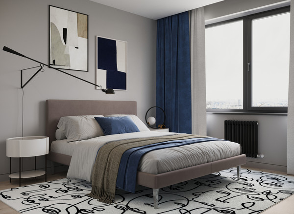 Изображение товара Двуспальная кровать Moon Family 1256 / MF011269