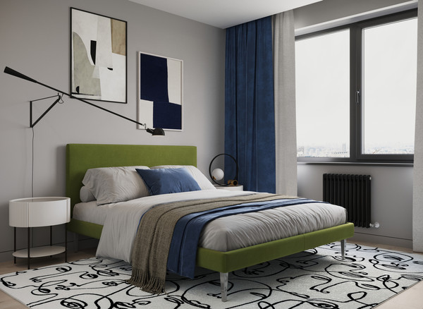 Изображение товара Двуспальная кровать Moon Family 1256 / MF011274