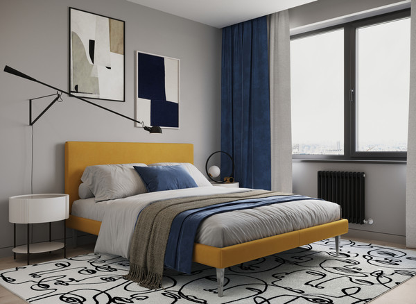 Изображение товара Двуспальная кровать Moon Family 1256 / MF011289