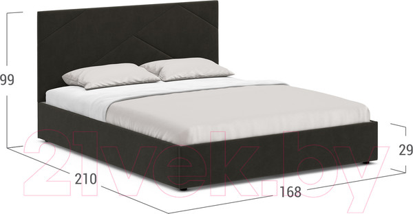 Изображение товара Двуспальная кровать Moon Family 1257 / MF011015