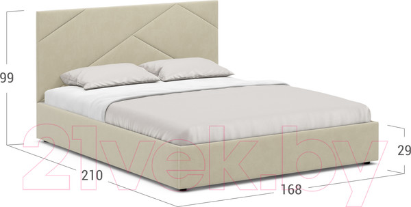 Изображение товара Двуспальная кровать Moon Family 1257 / MF011033