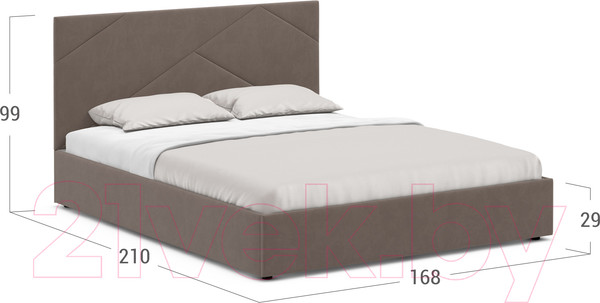 Изображение товара Двуспальная кровать Moon Family 1257 / MF010931