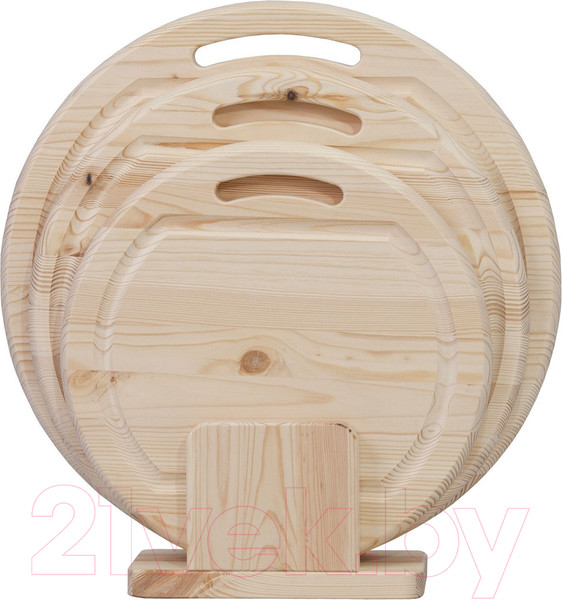 Изображение товара Набор разделочных досок Dipriz Д.7539 (3шт, сосна, без отделки)