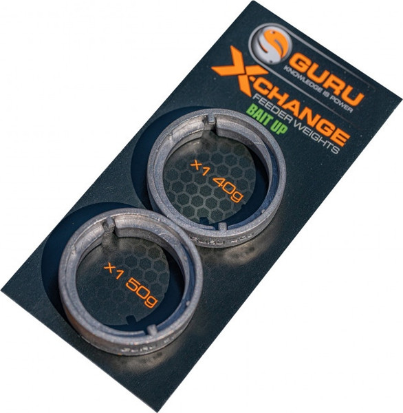 Изображение товара Набор грузил для кормушки рыболовной Guru Slimline X-Change Bait Up Feeder GAD25