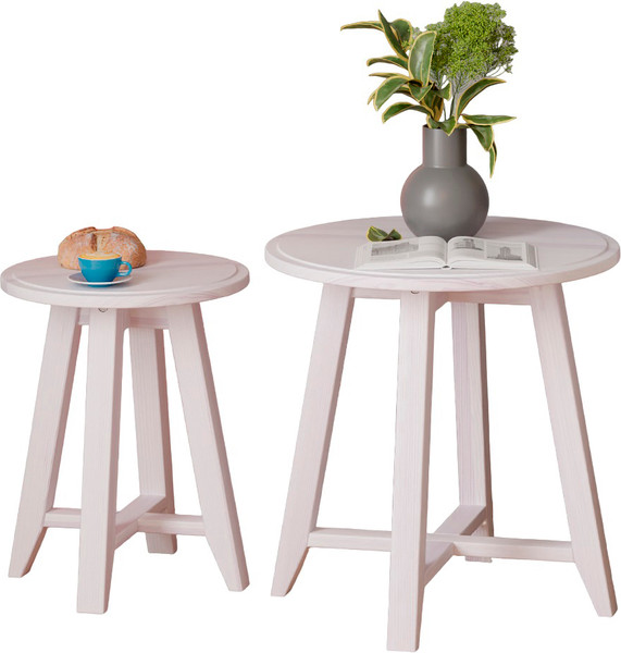 Изображение товара Комплект журнальных столиков Dipriz Д.7561 (2шт, белый)