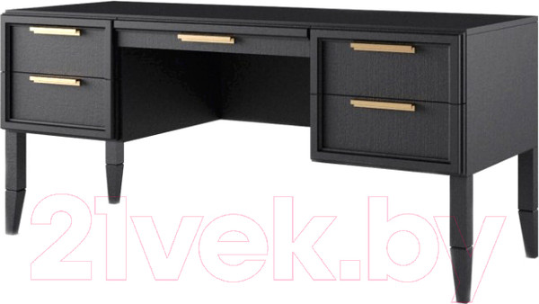 Изображение товара Письменный стол Молодечномебель Charlie двухтумбовый (шафран)