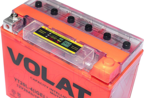 Изображение товара Мотоаккумулятор VOLAT YTX7A-BS iGEL L+ (7 А/ч)