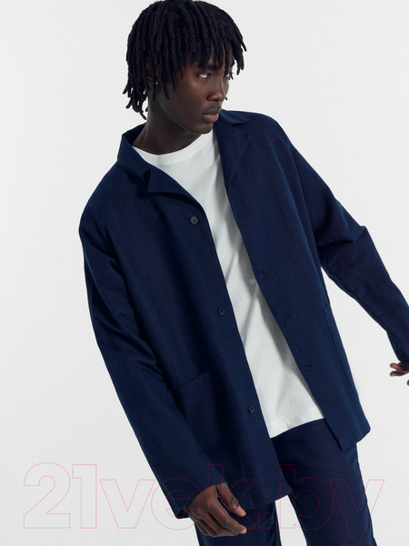 Изображение товара Рубашка Mark Formelle 121202 (р.104-188, темно-синий)