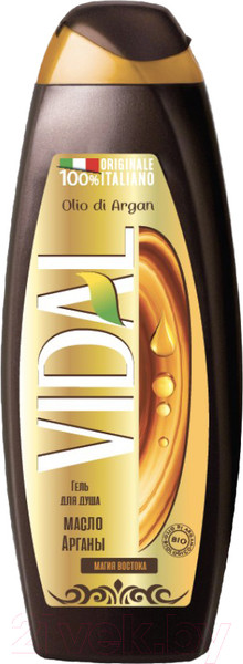 Изображение товара Гель для душа VIDAL Масло Арганы (500мл)