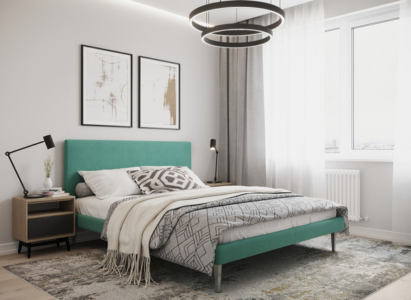 Изображение товара Двуспальная кровать Moon Family 1256 / MF011300