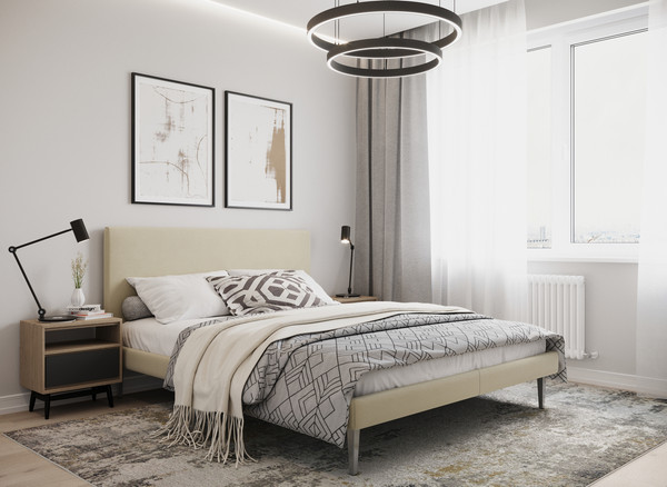 Изображение товара Двуспальная кровать Moon Family 1256 / MF011320