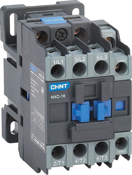 Изображение товара Контактор Chint NXC-18 380AC 1НО+1НЗ 50Гц (R) / 836905