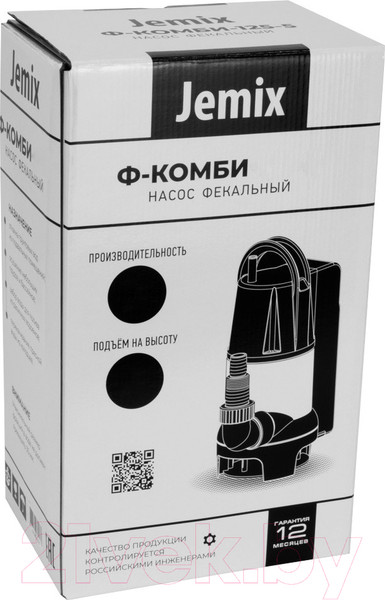 Изображение товара Фекальный насос Jemix Ф-КОМБИ-125-5