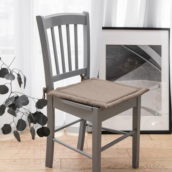 Изображение товара Подушка на стул Нордтекс ВН 40x40 / 764726 (какао)